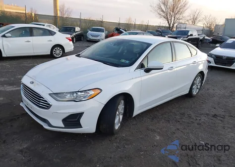 2020 Ford Fusion Hybrid Se z USA, uszkodzony, nr VIN 3FA6P0LU8LR183176